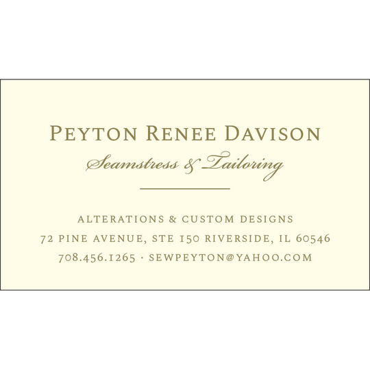 Davison Business Cards